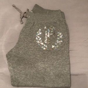 Love PINK glitter sweats